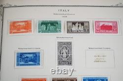ITALIE & COLONIES 1860s-1950 COLLECTION DE PLUS DE 850 TIMBRES NEUFS ET USAGÉS DANS UN ALBUM SCOTT