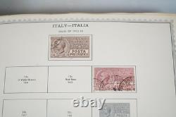 ITALIE & COLONIES 1860s-1950s COLLECTION DE 2 350+ TIMBRES NEUFS & USAGÉS DANS MINKUS