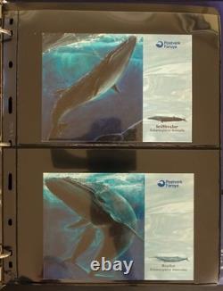 Îles Féroé Collection complète 1975-2010 d’albums de cartes postales et de timbres ZAYIX
