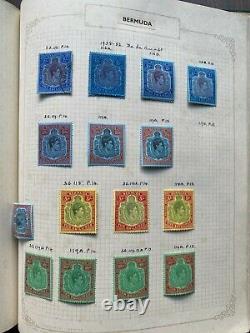 Incredible Commonwealth Collection (mainly Kgvi/qeii) En 7 Albums Cat £34,000++