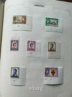 Incredible Commonwealth Collection (mainly Kgvi/qeii) En 7 Albums Cat £34,000++