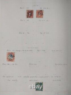 Inde Album 1854-1955 Pré & Post Independance Collection Timbres Utilisés Et Non Utilisés