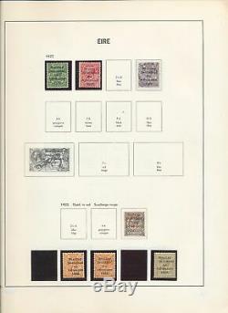 Irlande 1922/75 Collection D'albums M & U (appx 230 + Items) Alb961