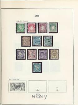 Irlande 1922/75 Collection D'albums M & U (appx 230 + Items) Alb961
