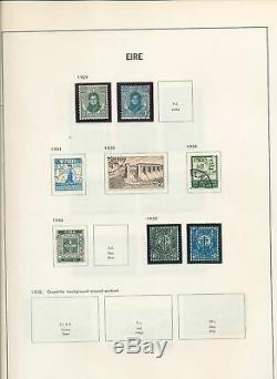 Irlande 1922/75 Collection D'albums M & U (appx 230 + Items) Alb961