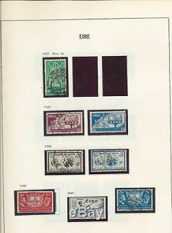 Irlande 1922/75 Collection D'albums M & U (appx 230 + Items) Alb961