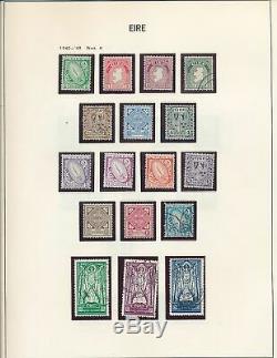 Irlande 1922/75 Collection D'albums M & U (appx 230 + Items) Alb961