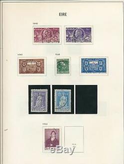 Irlande 1922/75 Collection D'albums M & U (appx 230 + Items) Alb961