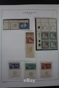 Israel Inutilisé Complet Avec Tab 3 Albums + Rare Extras Collection De Timbres