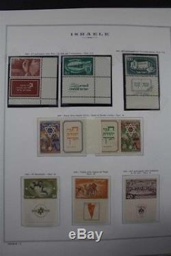 Israel Inutilisé Complet Avec Tab 3 Albums + Rare Extras Collection De Timbres