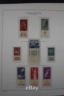 Israel Inutilisé Complet Avec Tab 3 Albums + Rare Extras Collection De Timbres