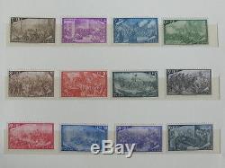 Italie 1948 1952 Mnh Og Stamps Collection En 1952 Album Du Congrès Upu Bruxelles