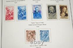 Italie 1950-1999 Collection de plus de 1 500 timbres neufs et utilisés dans un album sur pages