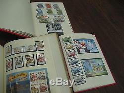 Jersey Stamp Collection Commem Feuilles Miniatures 1969-2012 Mnh Fv £ 918 3 Albums