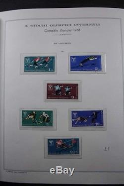 Jeux Olympiques 1968 Sports Marini Albums Collection De Timbres Rare Overprints Gold