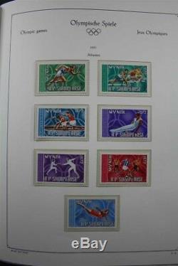 Jeux Olympiques 1972 Mnh Luxus 4 Albums Avec Une Collection De Timbres Dorés Non Perforés