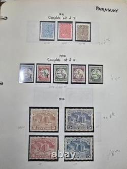 Joystamp Avec W P Collection de pays dans un album sans charnière de 1240+ timbres