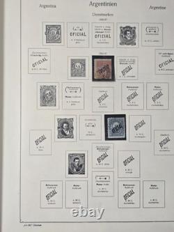 Joystamp Meilleure collection d’Argentine, lot de 1958 à 1980 dans un album Abria, cote de plus de 1000 $ US