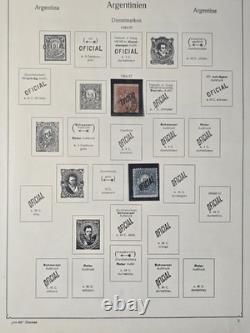 Joystamp Meilleure collection d’Argentine, lot de 1958 à 1980 dans un album Abria, cote de plus de 1000 $ US
