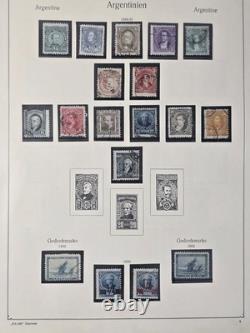 Joystamp Meilleure collection d’Argentine, lot de 1958 à 1980 dans un album Abria, cote de plus de 1000 $ US
