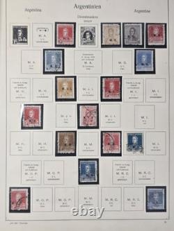 Joystamp Meilleure collection d’Argentine, lot de 1958 à 1980 dans un album Abria, cote de plus de 1000 $ US