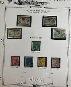 Kengo Canada Collection De Timbres Au Parlement Album 1872-1978 Presque Complet Hv