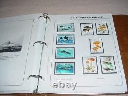 Kenmore 2 Vol. Albums De Timbres, Collections Par Pays De Timbres-poste, 1500 M&u