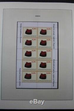 Kosovo Mnh + Sheets 2000-2012 Pages 140+ 3 Albums Lindner Stamp Collection