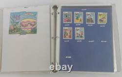 L'album Disney World des timbres-poste avec environ 250 timbres au total