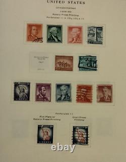 L'album américain de Scott pour les timbres des États-Unis, collection de l'édition de 1960.