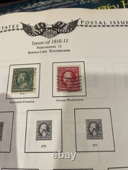 L'album de timbres tout américain 1847-1972 avec plusieurs timbres de collection - Voir photos