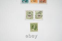 LUXEMBOURG DES ANNÉES 1870 AUX ANNÉES 1970 COLLECTION DE PLUS DE 1 100 TIMBRES NEUFS ET OBLITÉRÉS DANS UN ALBUM MINKUS