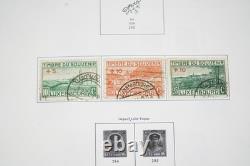 LUXEMBOURG DES ANNÉES 1870 AUX ANNÉES 1970 COLLECTION DE PLUS DE 1 100 TIMBRES NEUFS ET OBLITÉRÉS DANS UN ALBUM MINKUS