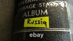 La Collection De Timbres De Russie Dans L'album Scott Int'l À 1980 Avec Beaucoup De 1, Ooo's