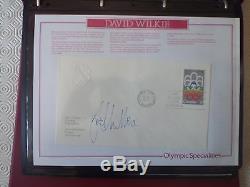 La Collection Olympique De Timbres Masterfile 3 Albums Mnh Fdc Signed Covers Coin