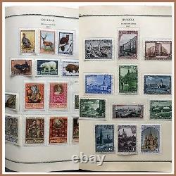 La Russie. Collection De Timbres Usagés Montés En Album. 1930-1958. (bi#bdr/18099)