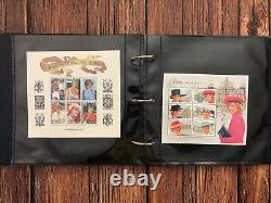 La collection de timbres de la princesse Diana. Collection de timbres. Album de timbres rares