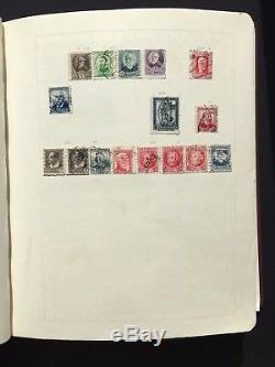 Large Spain Stamp Album High CV Rare Stamps Valieux (200+ Pics) Collection