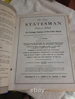 Le nouvel album de timbres de luxe H. E. Harris Statesman avec timbres