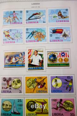 Libéria Timbres Mint 1976-1995 Collection Complète En Album