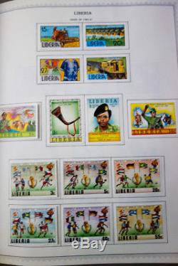 Libéria Timbres Mint 1976-1995 Collection Complète En Album