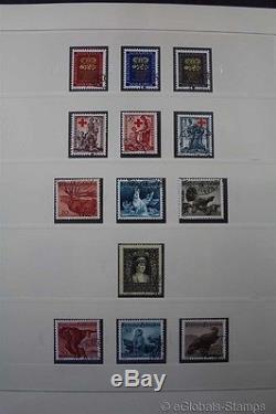 Liechtenstein Collection Premium Stamp Used Cto 1945-2014 3 Safe Albums