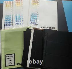 Lindner T Multi Collect Convolute Fdc Etb Etc 51 Pièce + 30x 1385 Foil