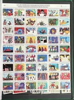Livre de stock de collection de timbres Machin, des centaines de timbres neufs et oblitérés ZAYIX