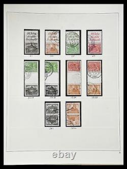 Lot 34995 Collection de timbres combinaisons de Berlin 1949-1952 dans un album. Cat. 16,600