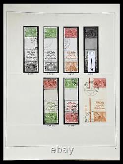 Lot 34995 Collection de timbres combinaisons de Berlin 1949-1952 dans un album. Cat. 16,600