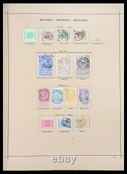 Lot 36595 Incroyable collection de timbres du monde 1840-1910 dans 2 albums Schaubek