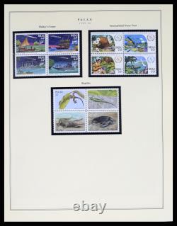 Lot 37811 Collection de timbres MNH Palau 1983-2005 dans 2 albums Scott