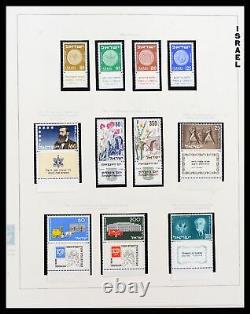 Lot 38123 Collection de timbres MH Israël 1948-1960 dans l'album Cafisa