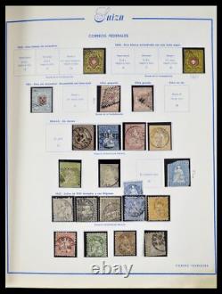 Lot 39217 Collection de timbres Suisse 1850-1986 dans l'album Majo